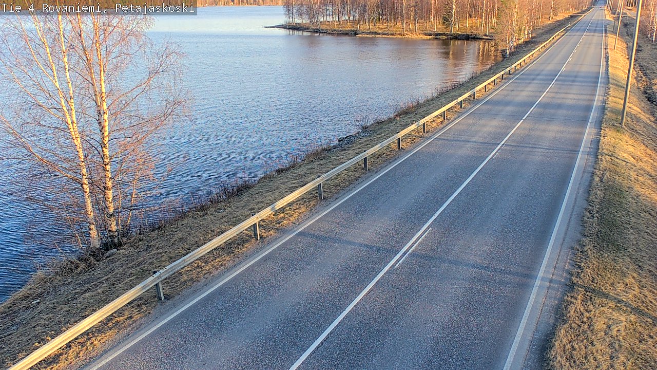 Kelikamerat Kuva Tie 4 Rovaniemi, Petäjäskoski, Rovaniemi, Lappi