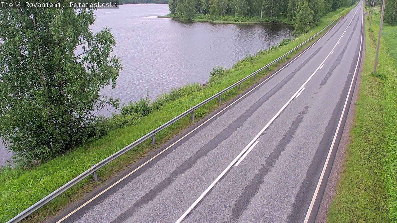 Kelikamerat Kuva Tie 4 Rovaniemi, Petäjäskoski, Rovaniemi, Lappi