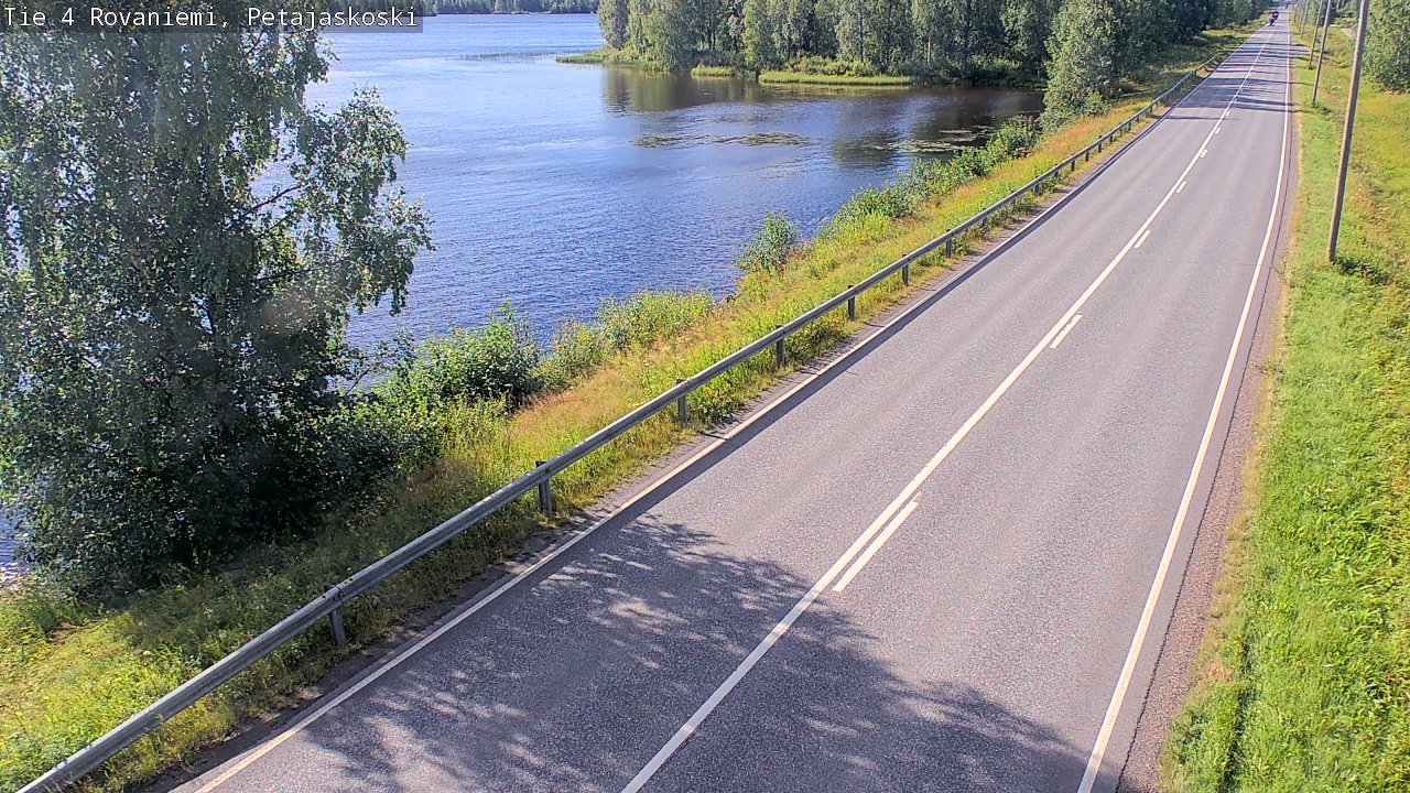 Kelikamerat Kuva Tie 4 Rovaniemi, Petäjäskoski, Rovaniemi, Lappi