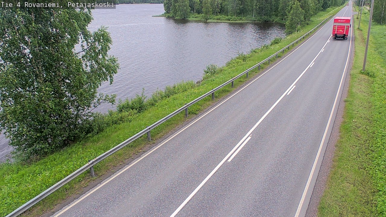 Kelikamerat Kuva Tie 4 Rovaniemi, Petäjäskoski, Rovaniemi, Lappi