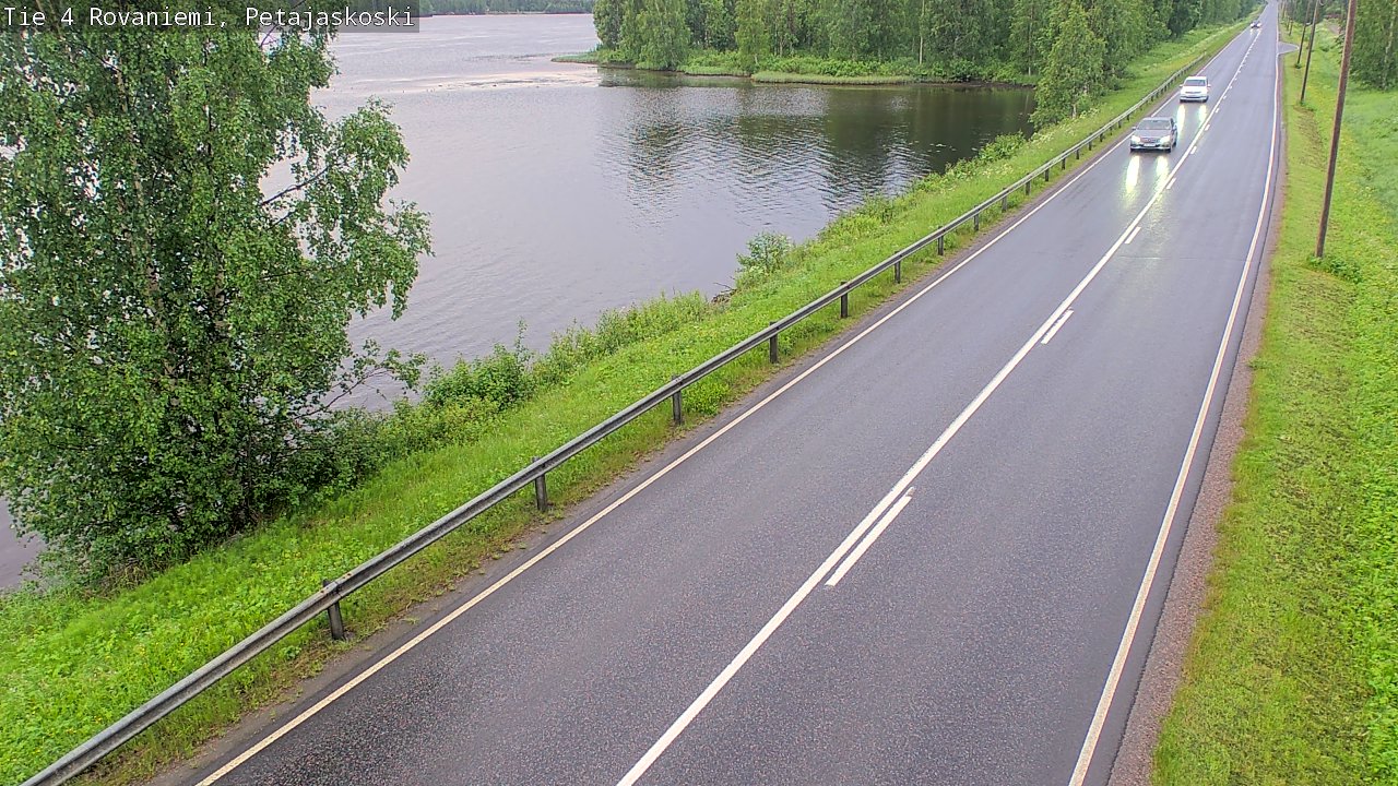 Kelikamerat Kuva Tie 4 Rovaniemi, Petäjäskoski, Rovaniemi, Lappi
