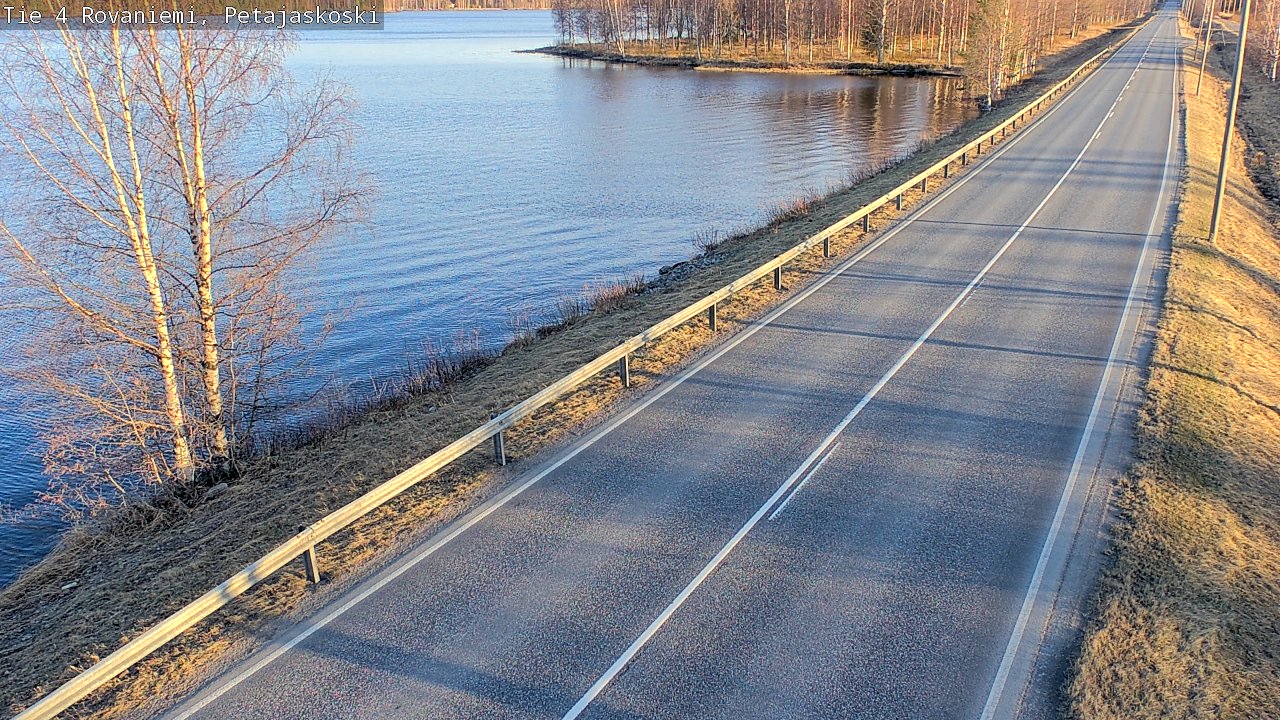 Kelikamerat Kuva Tie 4 Rovaniemi, Petäjäskoski, Rovaniemi, Lappi