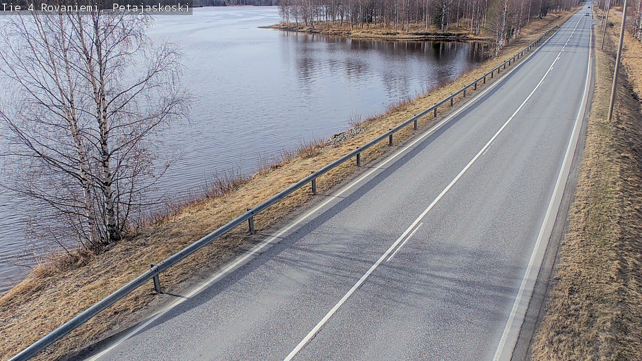 Kelikamerat Kuva Tie 4 Rovaniemi, Petäjäskoski, Rovaniemi, Lappi