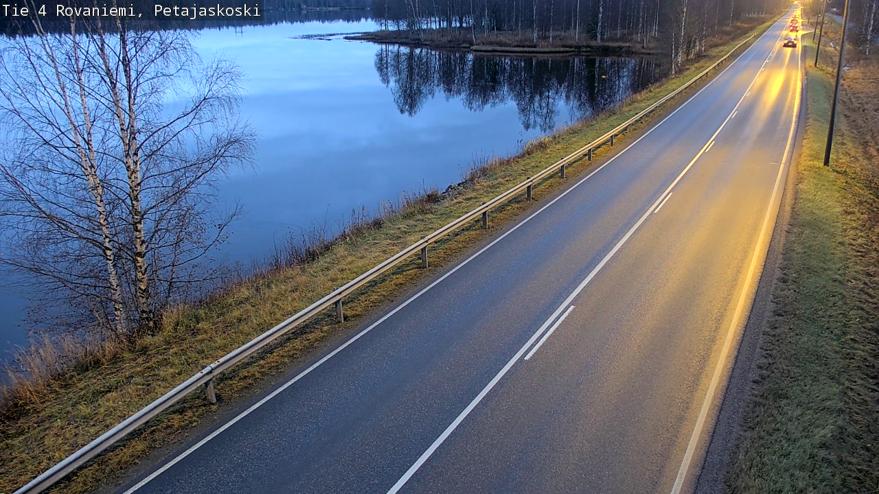 Kelikamerat Kuva Tie 4 Rovaniemi, Petäjäskoski, Rovaniemi, Lappi