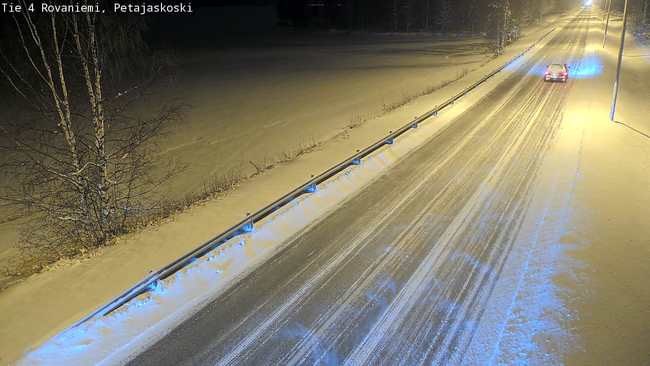 Kelikamerat Kuva Tie 4 Rovaniemi, Petäjäskoski, Rovaniemi, Lappi