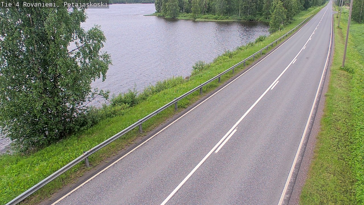 Kelikamerat Kuva Tie 4 Rovaniemi, Petäjäskoski, Rovaniemi, Lappi