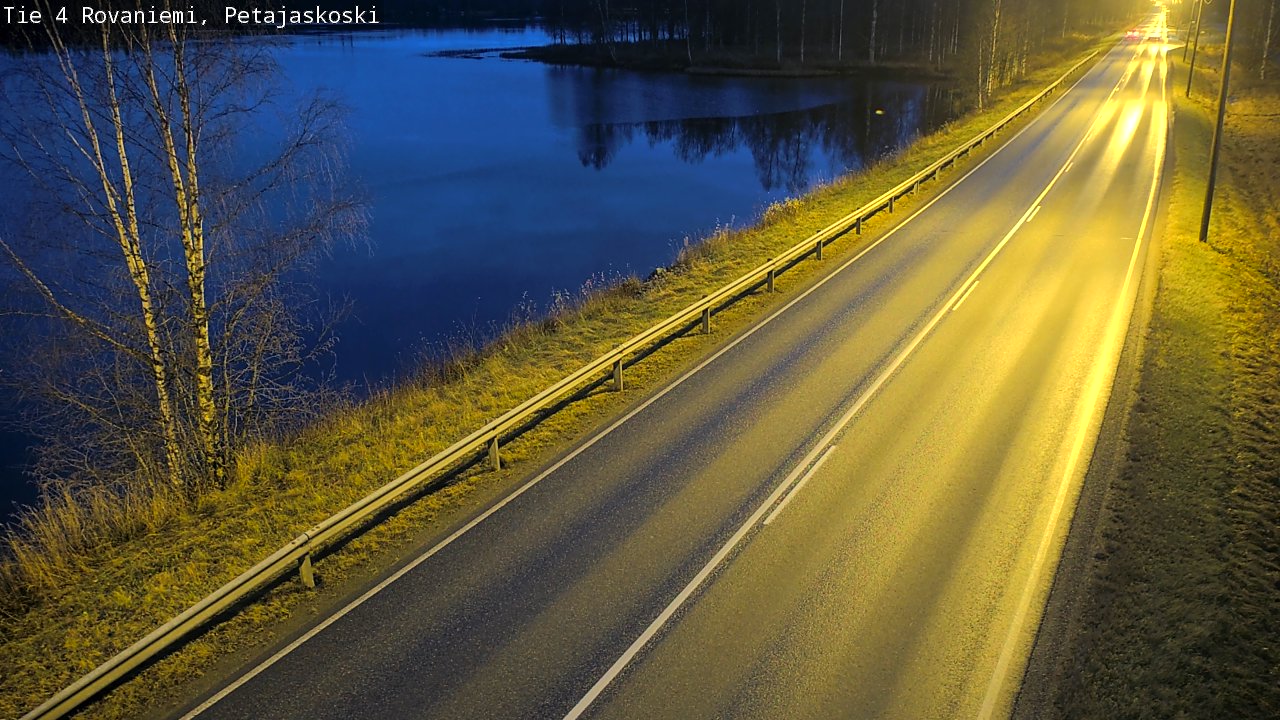 Kelikamerat Kuva Tie 4 Rovaniemi, Petäjäskoski, Rovaniemi, Lappi