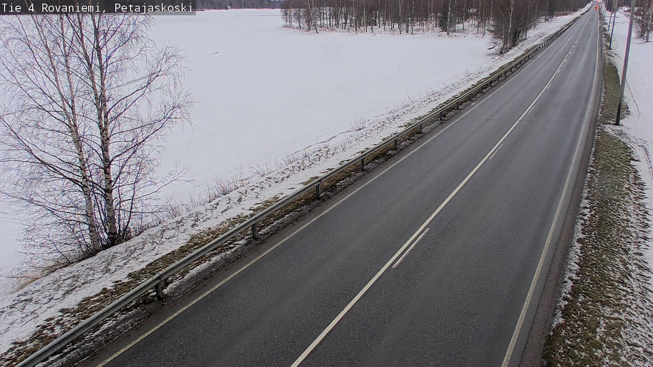 Kelikamerat Kuva Tie 4 Rovaniemi, Petäjäskoski, Rovaniemi, Lappi