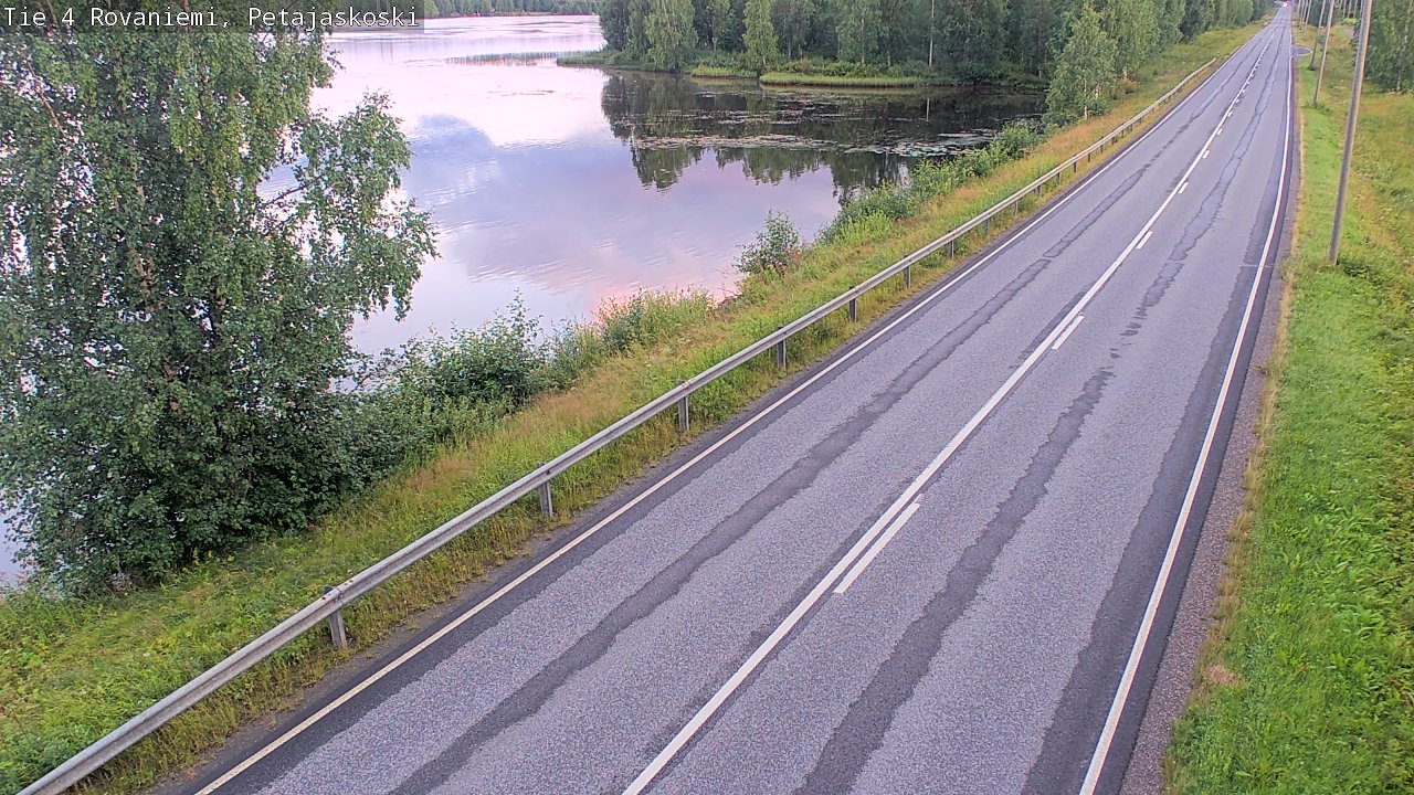 Kelikamerat Kuva Tie 4 Rovaniemi, Petäjäskoski, Rovaniemi, Lappi