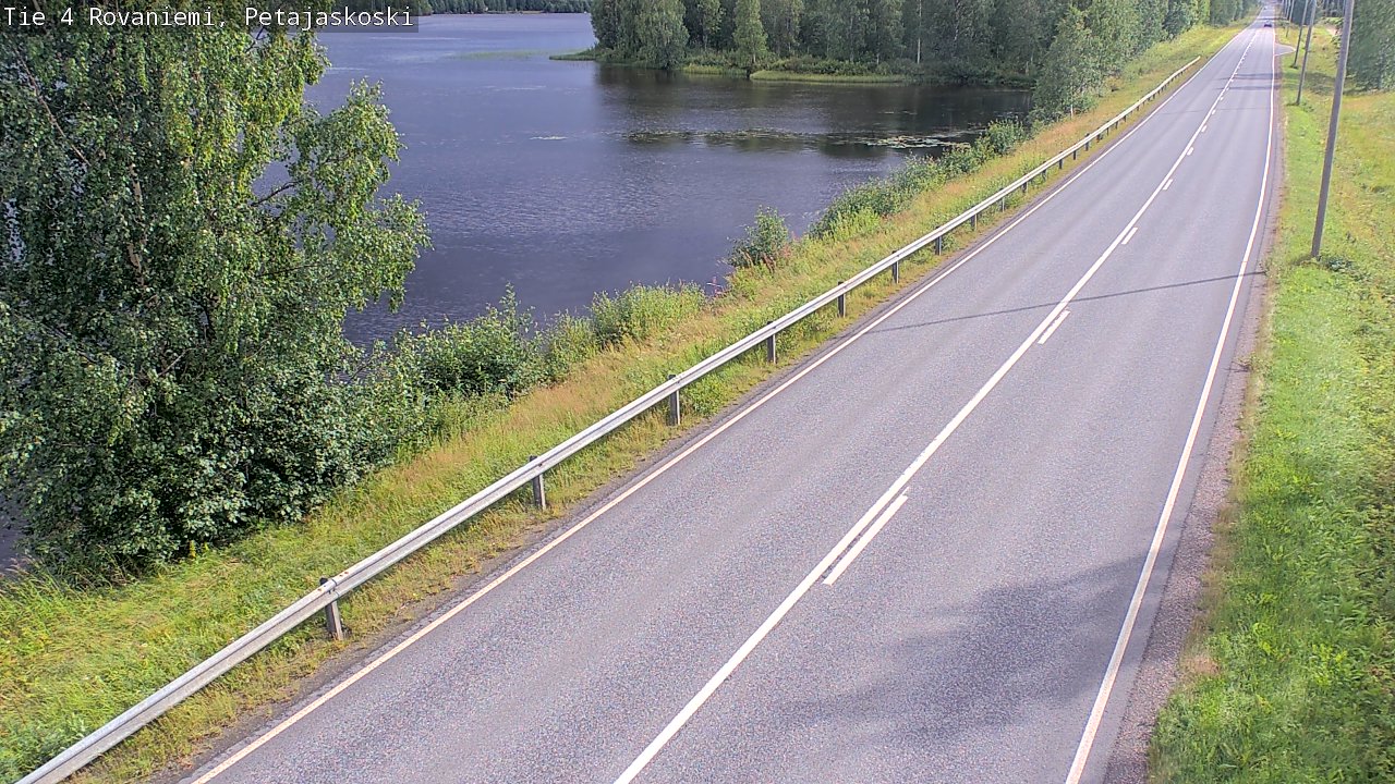 Kelikamerat Kuva Tie 4 Rovaniemi, Petäjäskoski, Rovaniemi, Lappi