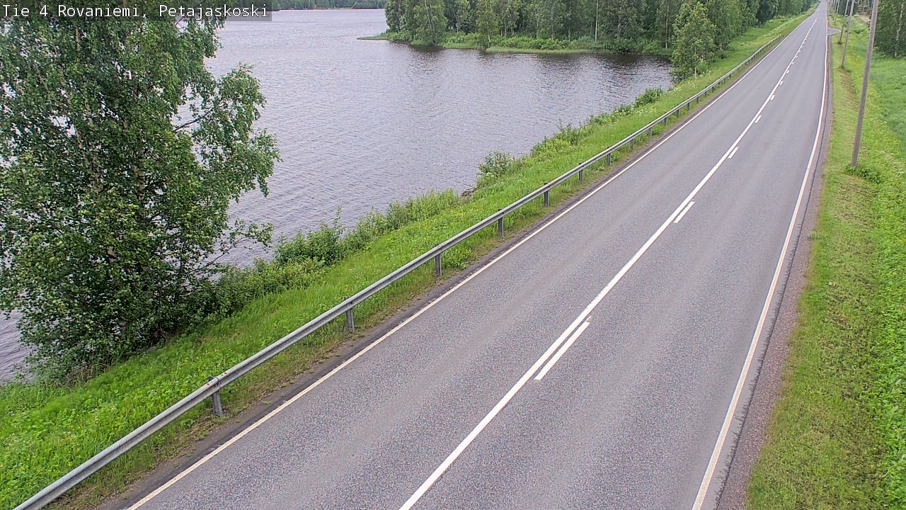 Kelikamerat Kuva Tie 4 Rovaniemi, Petäjäskoski, Rovaniemi, Lappi