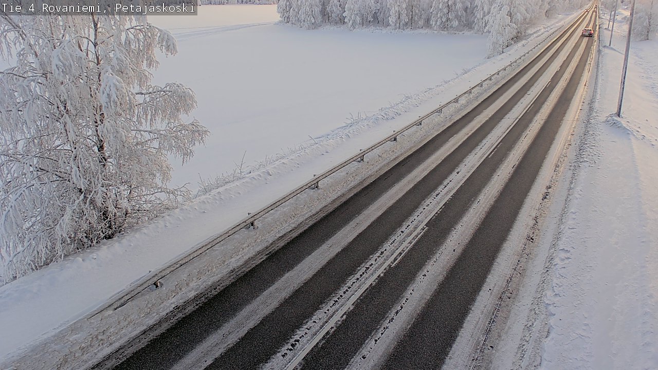 Kelikamerat Kuva Tie 4 Rovaniemi, Petäjäskoski, Rovaniemi, Lappi