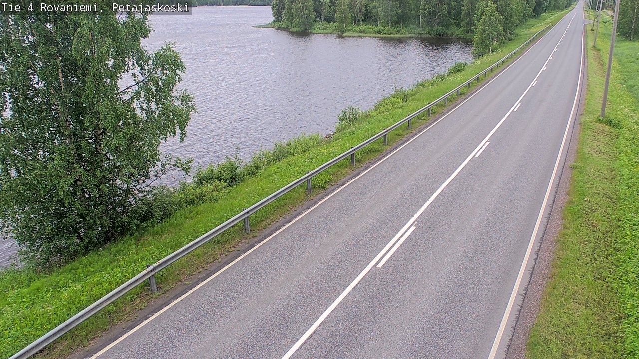 Kelikamerat Kuva Tie 4 Rovaniemi, Petäjäskoski, Rovaniemi, Lappi