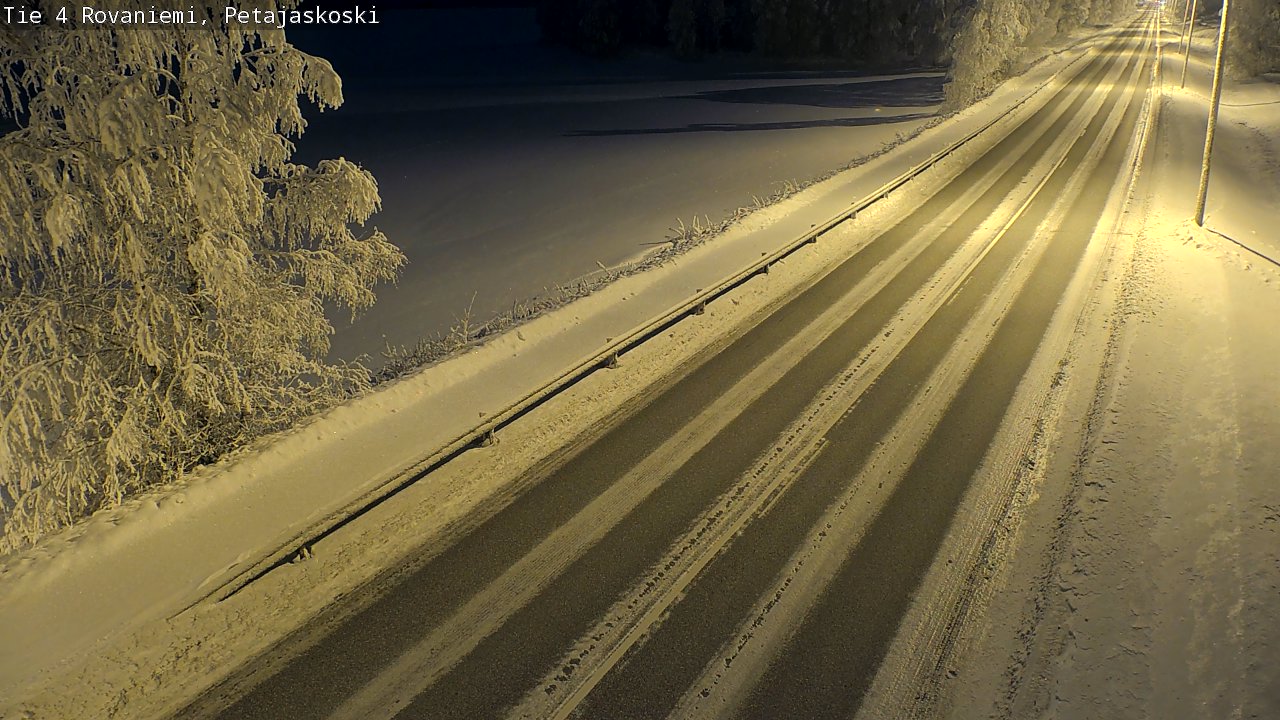 Kelikamerat Kuva Tie 4 Rovaniemi, Petäjäskoski, Rovaniemi, Lappi