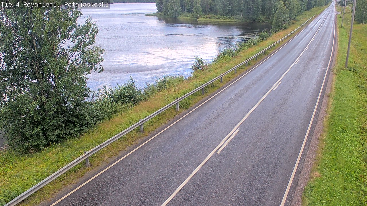 Kelikamerat Kuva Tie 4 Rovaniemi, Petäjäskoski, Rovaniemi, Lappi