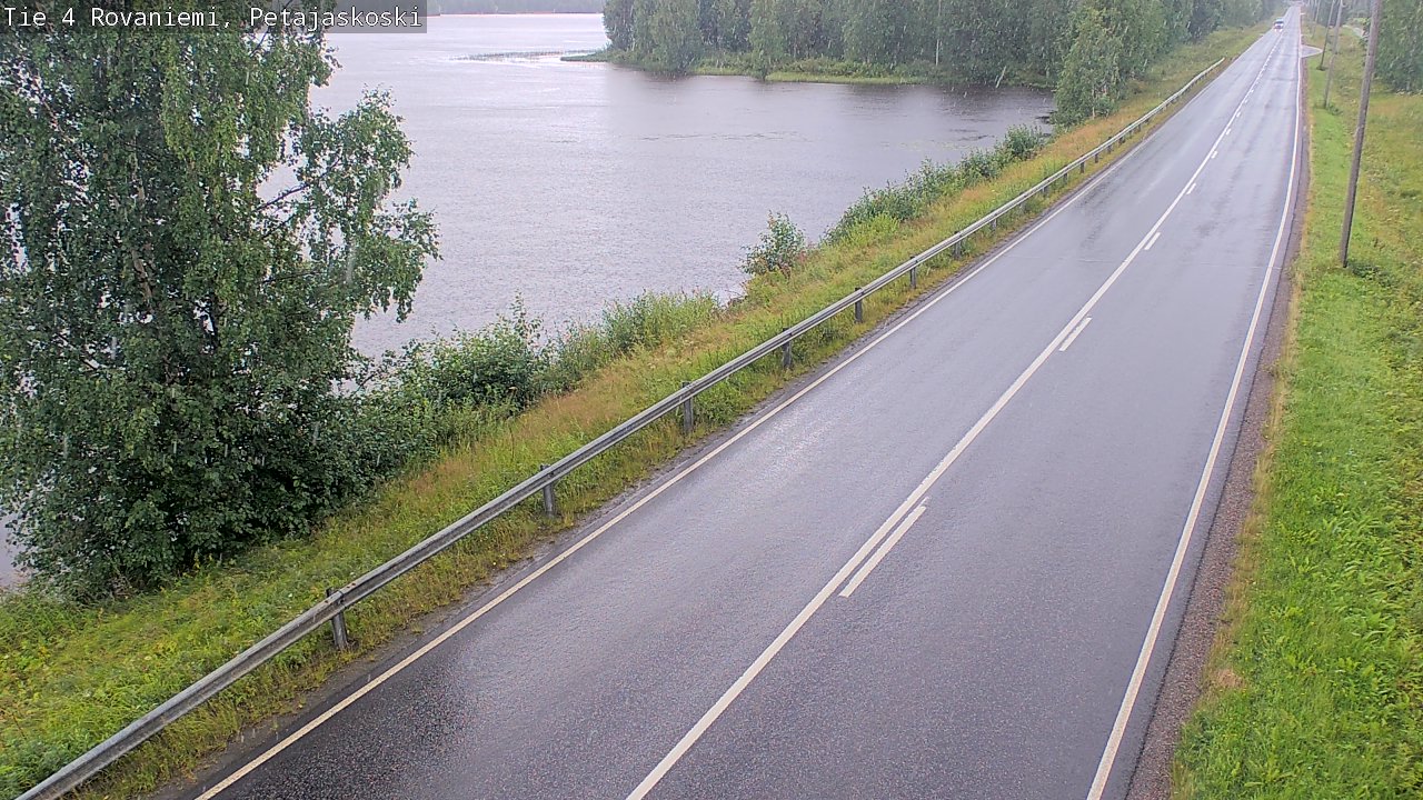 Kelikamerat Kuva Tie 4 Rovaniemi, Petäjäskoski, Rovaniemi, Lappi