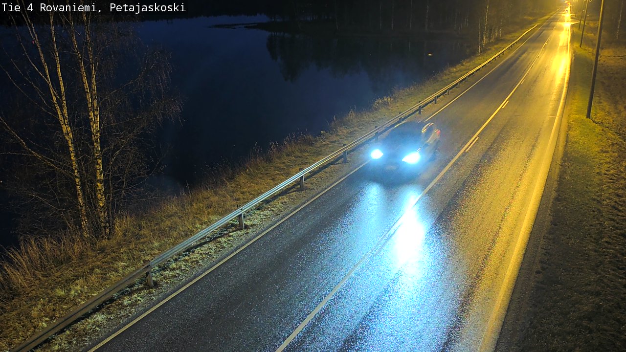 Kelikamerat Kuva Tie 4 Rovaniemi, Petäjäskoski, Rovaniemi, Lappi