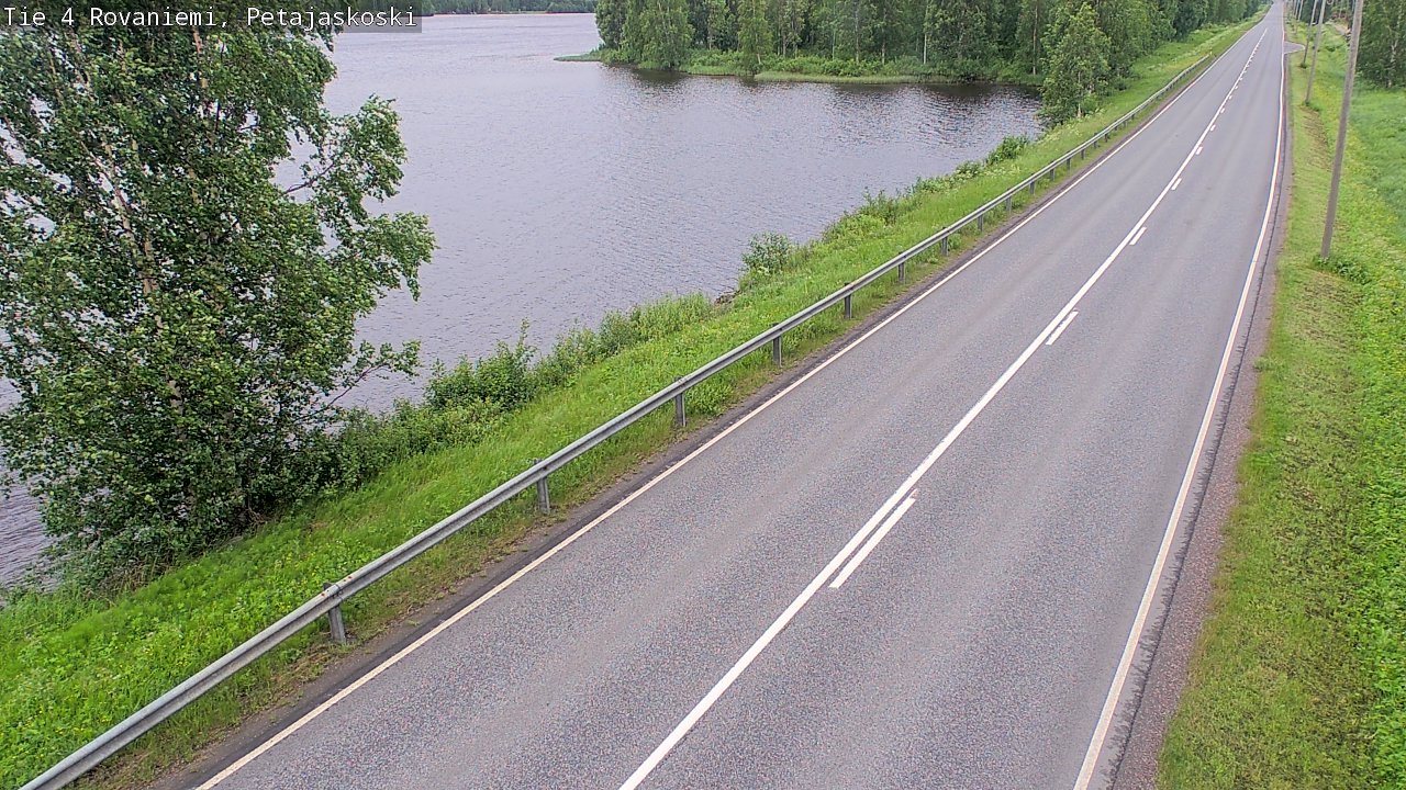 Kelikamerat Kuva Tie 4 Rovaniemi, Petäjäskoski, Rovaniemi, Lappi