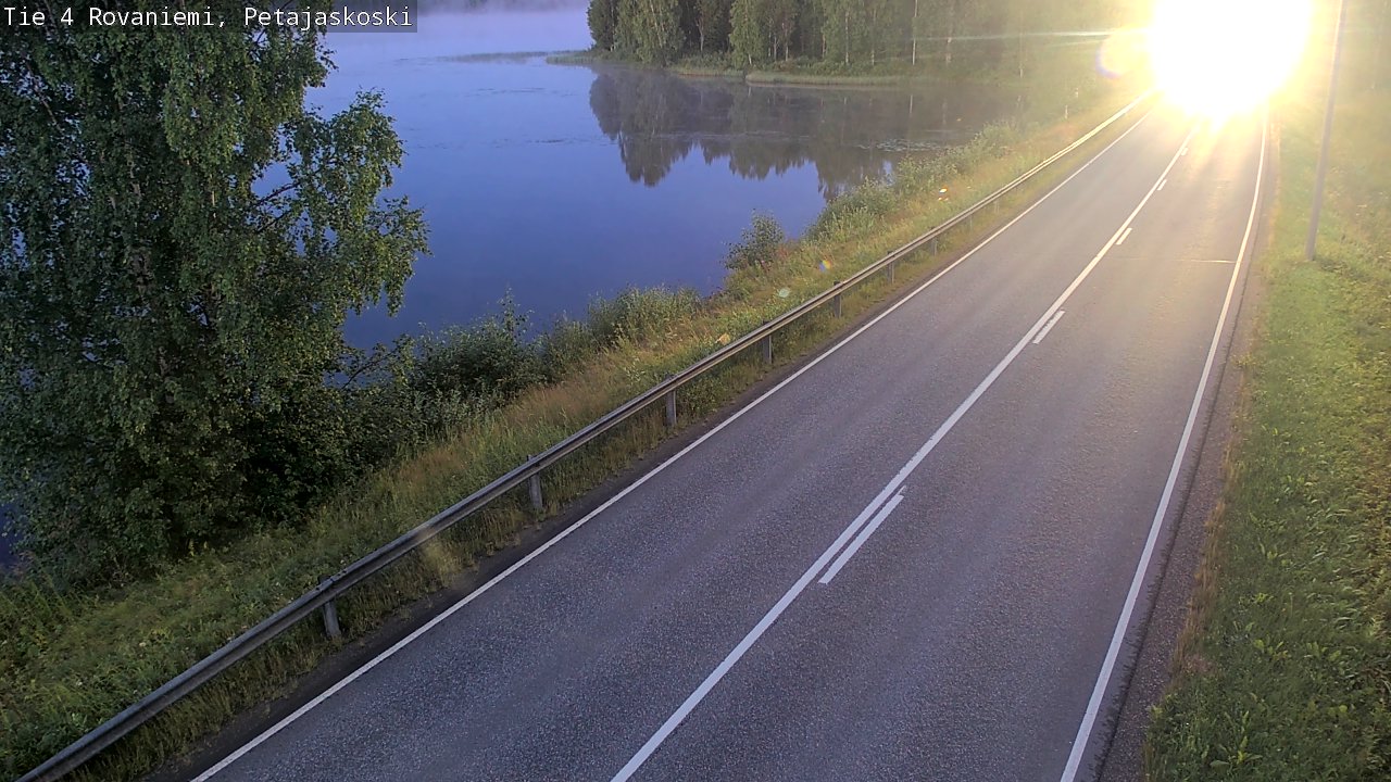 Kelikamerat Kuva Tie 4 Rovaniemi, Petäjäskoski, Rovaniemi, Lappi