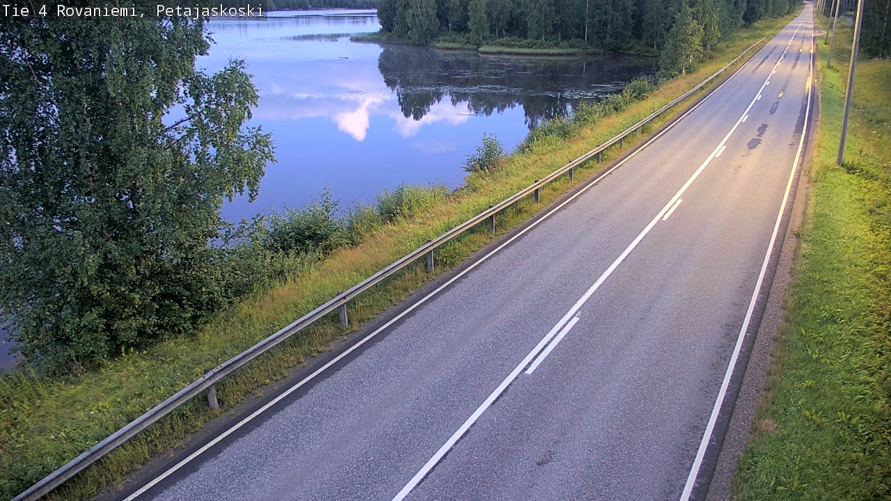 Kelikamerat Kuva Tie 4 Rovaniemi, Petäjäskoski, Rovaniemi, Lappi