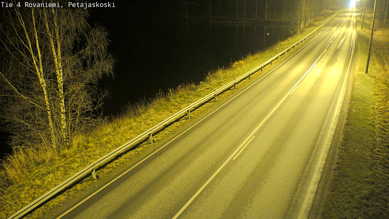 Kelikamerat Kuva Tie 4 Rovaniemi, Petäjäskoski, Rovaniemi, Lappi