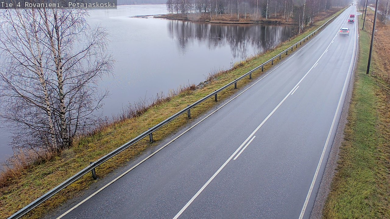 Kelikamerat Kuva Tie 4 Rovaniemi, Petäjäskoski, Rovaniemi, Lappi