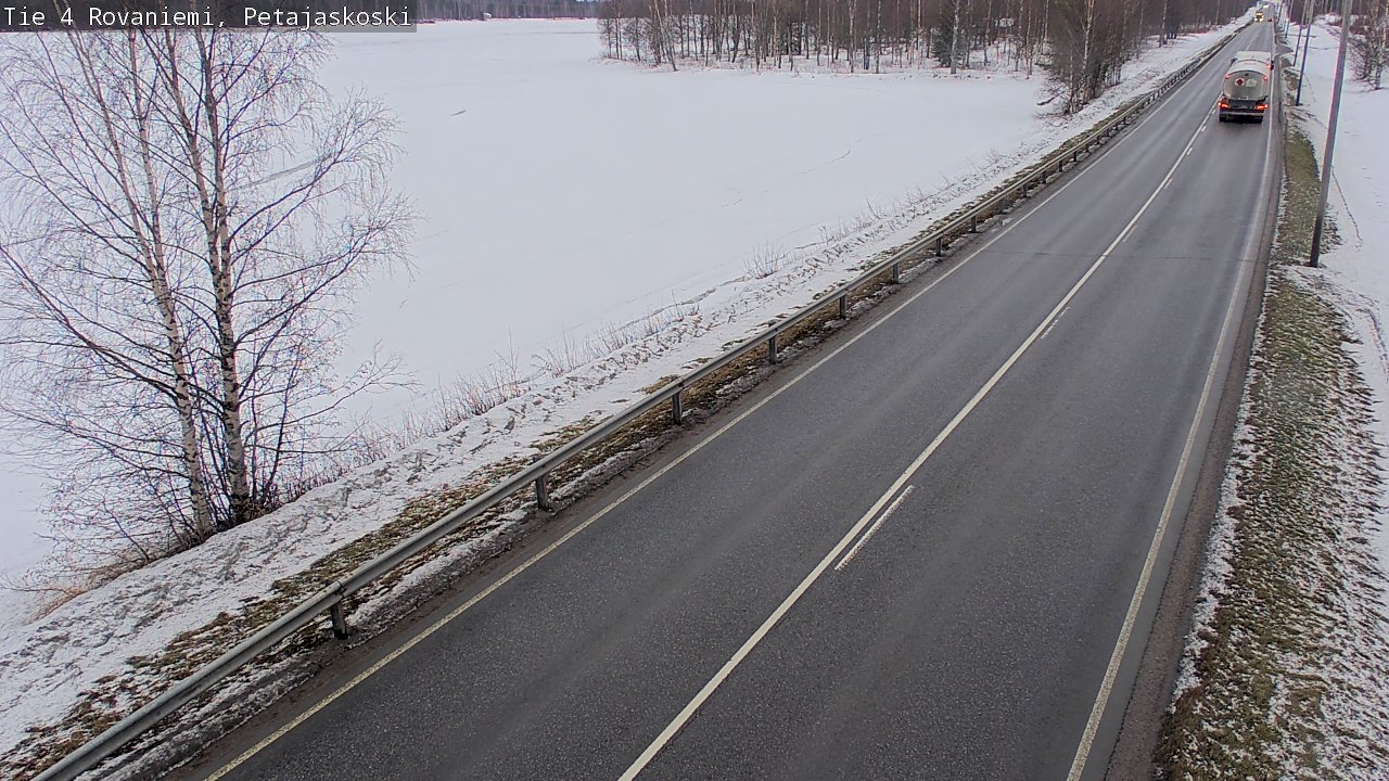 Kelikamerat Kuva Tie 4 Rovaniemi, Petäjäskoski, Rovaniemi, Lappi