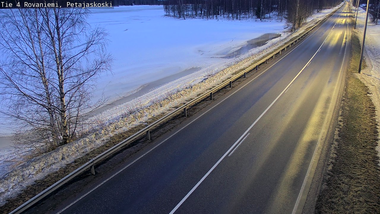 Kelikamerat Kuva Tie 4 Rovaniemi, Petäjäskoski, Rovaniemi, Lappi