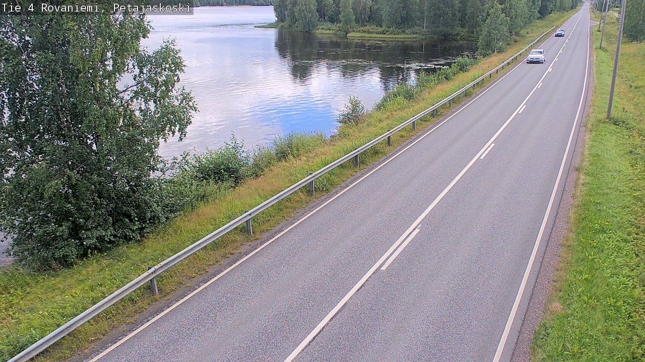 Kelikamerat Kuva Tie 4 Rovaniemi, Petäjäskoski, Rovaniemi, Lappi