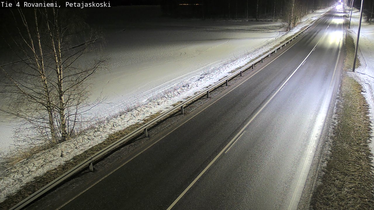 Kelikamerat Kuva Tie 4 Rovaniemi, Petäjäskoski, Rovaniemi, Lappi