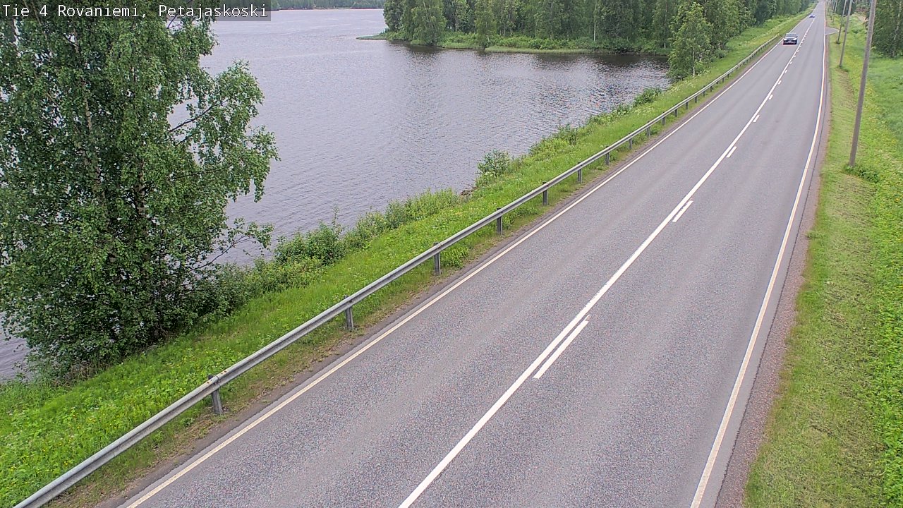 Kelikamerat Kuva Tie 4 Rovaniemi, Petäjäskoski, Rovaniemi, Lappi