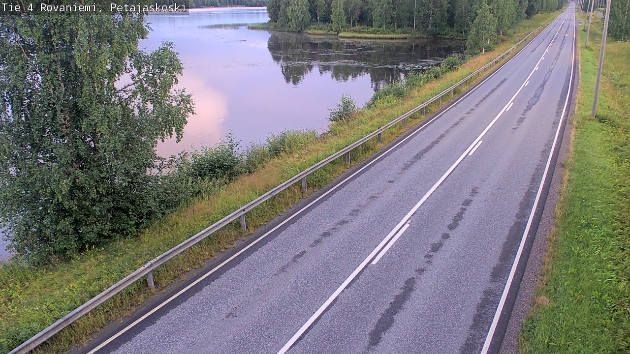 Kelikamerat Kuva Tie 4 Rovaniemi, Petäjäskoski, Rovaniemi, Lappi