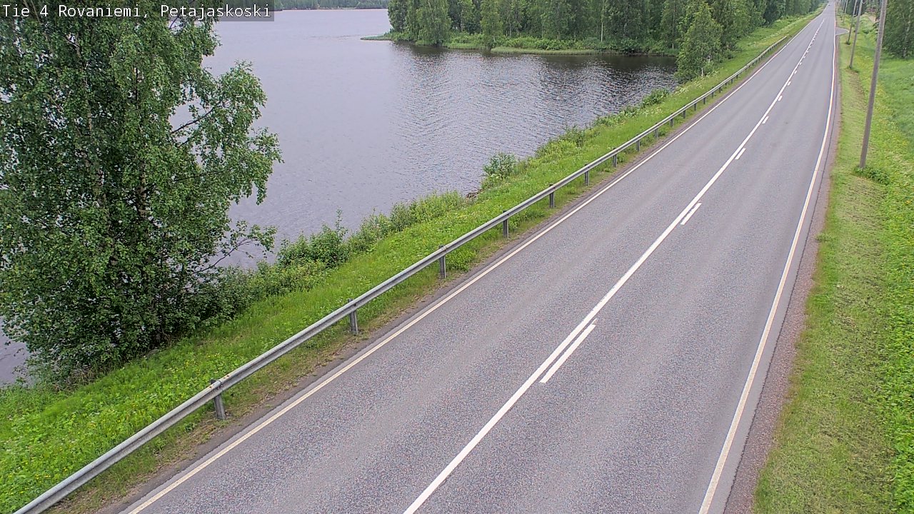 Kelikamerat Kuva Tie 4 Rovaniemi, Petäjäskoski, Rovaniemi, Lappi