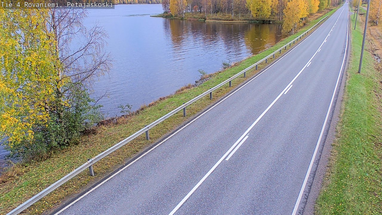 Kelikamerat Kuva Tie 4 Rovaniemi, Petäjäskoski, Rovaniemi, Lappi