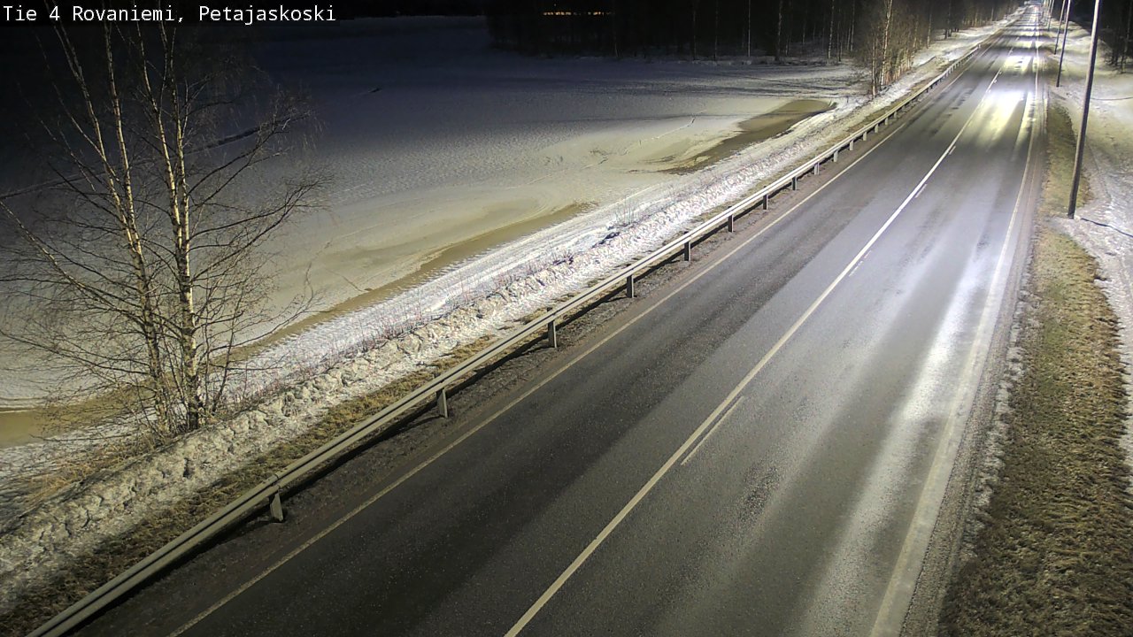 Kelikamerat Kuva Tie 4 Rovaniemi, Petäjäskoski, Rovaniemi, Lappi