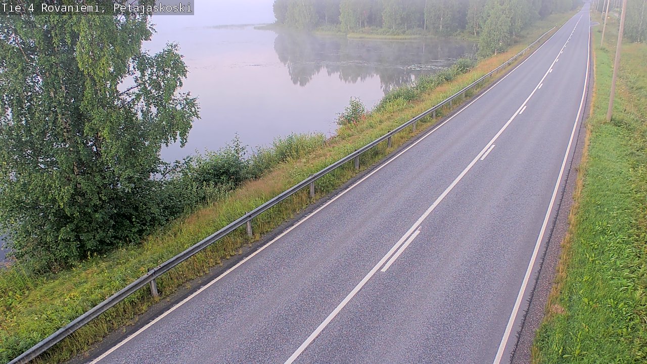 Kelikamerat Kuva Tie 4 Rovaniemi, Petäjäskoski, Rovaniemi, Lappi