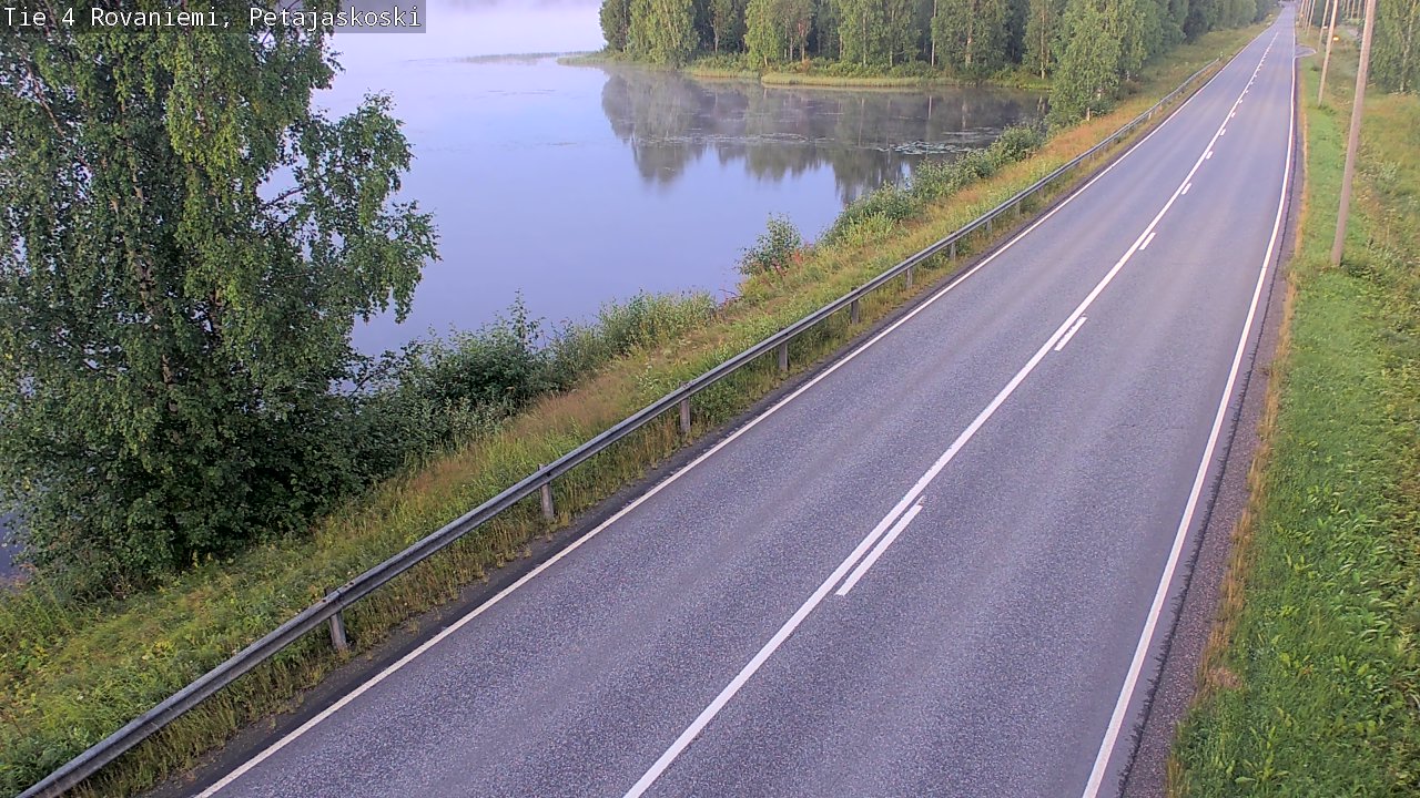 Kelikamerat Kuva Tie 4 Rovaniemi, Petäjäskoski, Rovaniemi, Lappi