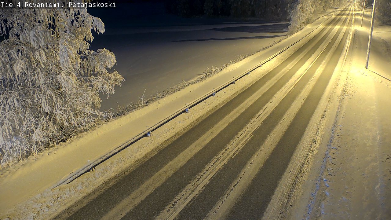 Kelikamerat Kuva Tie 4 Rovaniemi, Petäjäskoski, Rovaniemi, Lappi