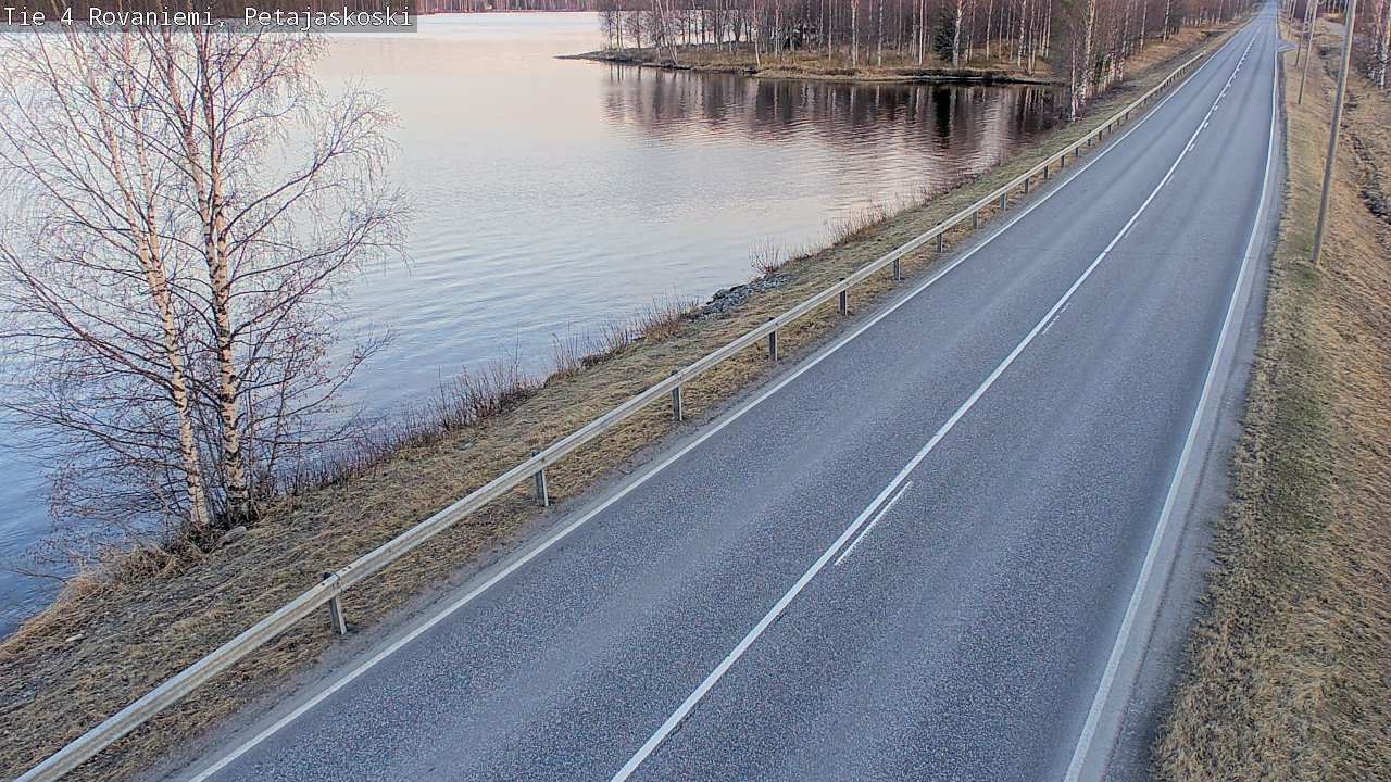 Kelikamerat Kuva Tie 4 Rovaniemi, Petäjäskoski, Rovaniemi, Lappi