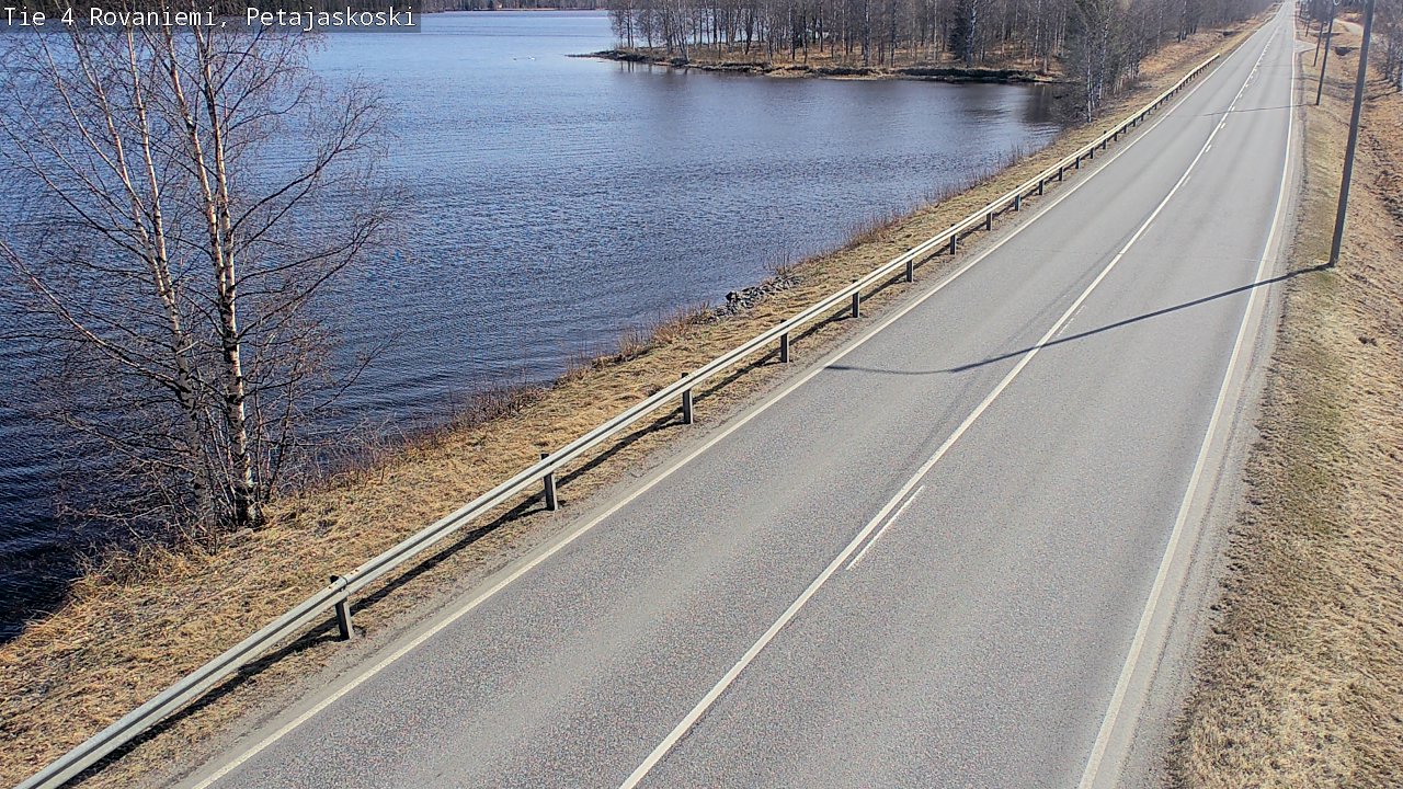 Kelikamerat Kuva Tie 4 Rovaniemi, Petäjäskoski, Rovaniemi, Lappi