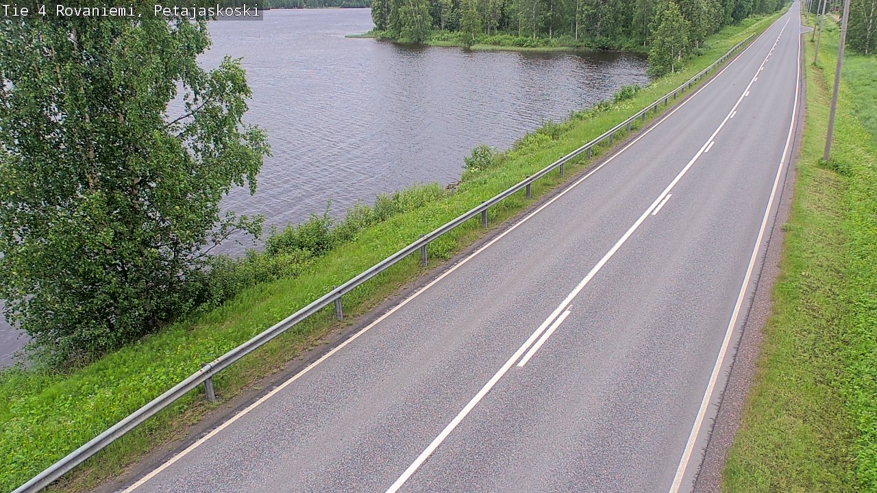 Kelikamerat Kuva Tie 4 Rovaniemi, Petäjäskoski, Rovaniemi, Lappi