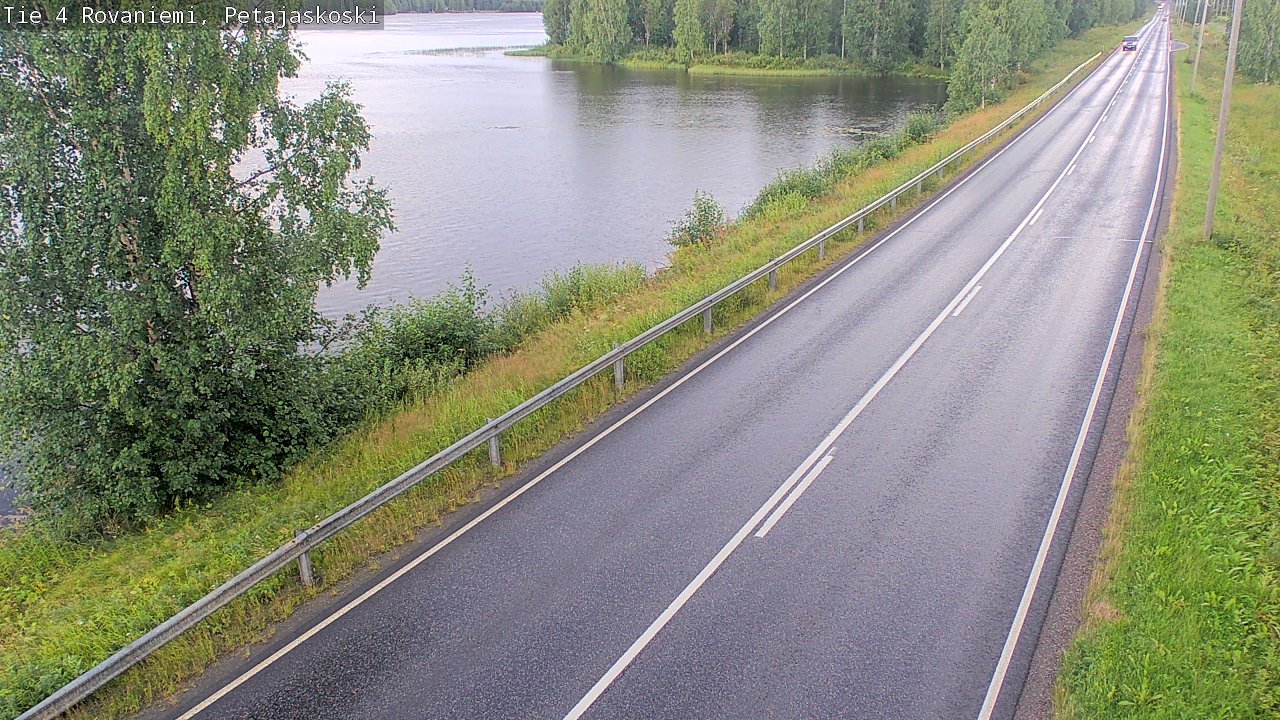 Kelikamerat Kuva Tie 4 Rovaniemi, Petäjäskoski, Rovaniemi, Lappi