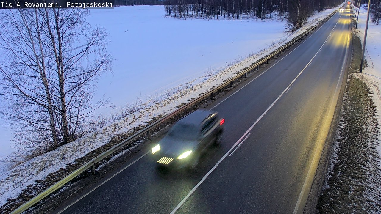 Kelikamerat Kuva Tie 4 Rovaniemi, Petäjäskoski, Rovaniemi, Lappi