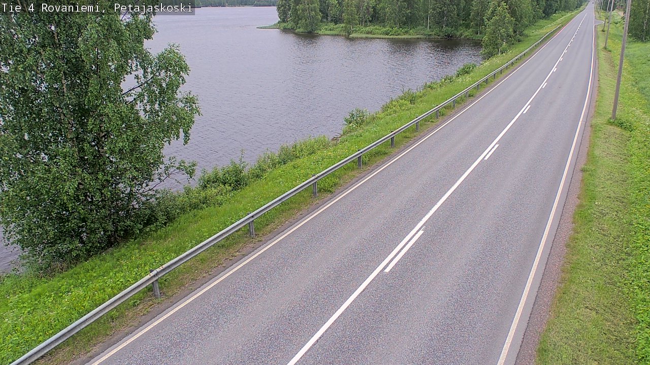 Kelikamerat Kuva Tie 4 Rovaniemi, Petäjäskoski, Rovaniemi, Lappi