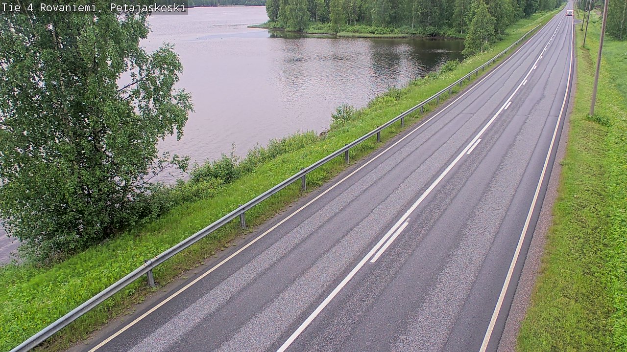 Kelikamerat Kuva Tie 4 Rovaniemi, Petäjäskoski, Rovaniemi, Lappi