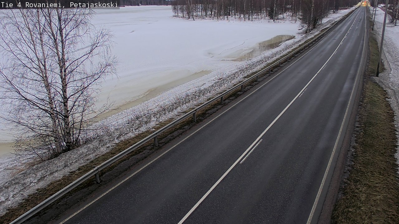 Kelikamerat Kuva Tie 4 Rovaniemi, Petäjäskoski, Rovaniemi, Lappi