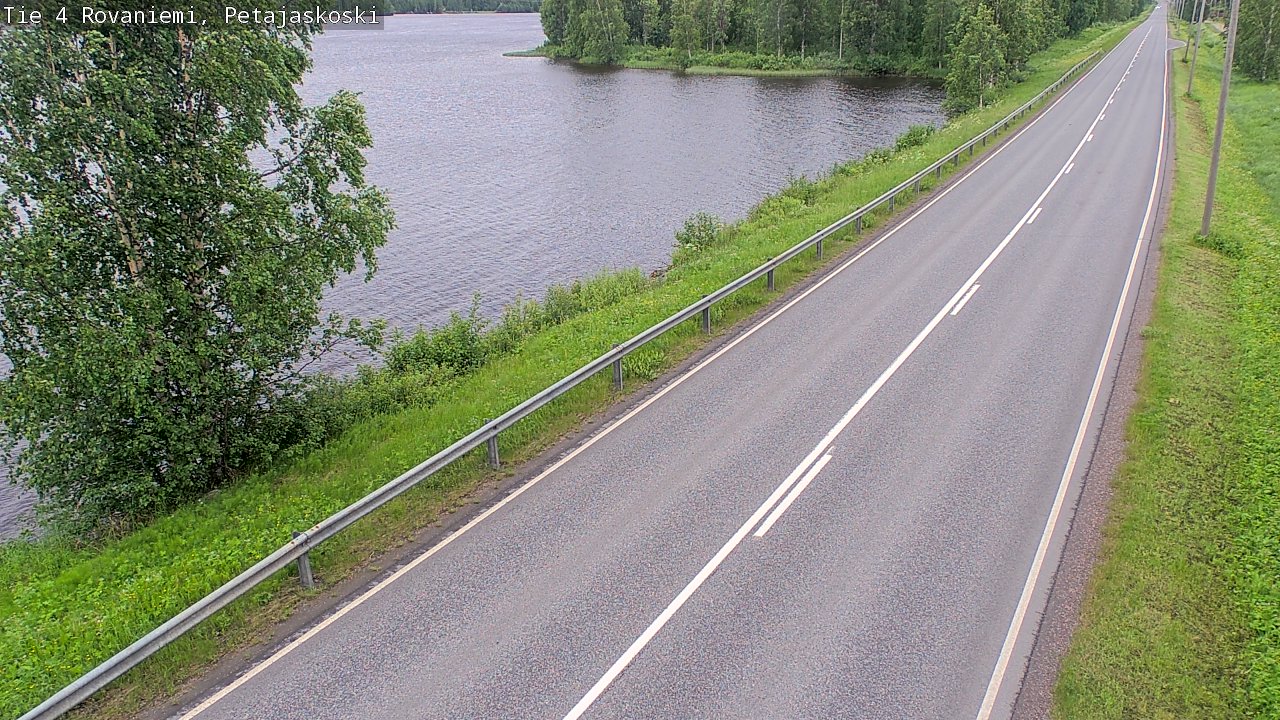 Kelikamerat Kuva Tie 4 Rovaniemi, Petäjäskoski, Rovaniemi, Lappi
