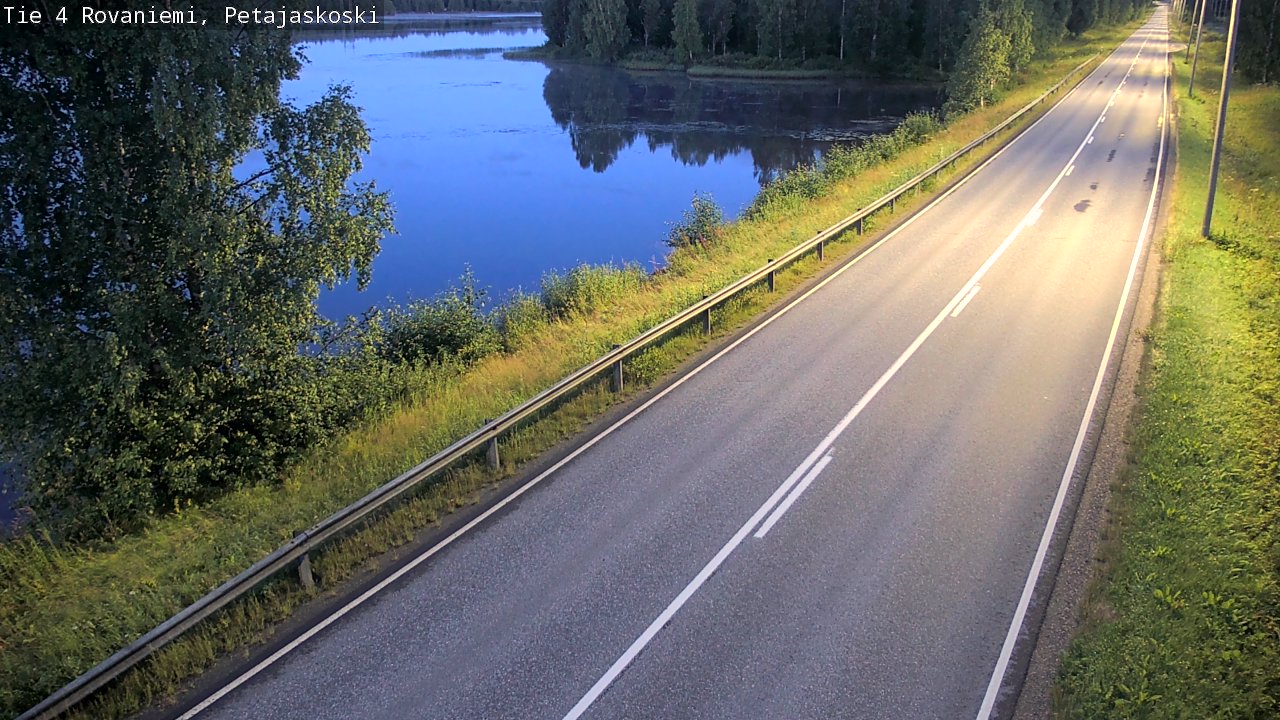 Kelikamerat Kuva Tie 4 Rovaniemi, Petäjäskoski, Rovaniemi, Lappi