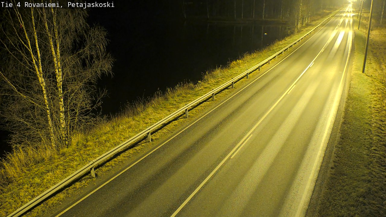Kelikamerat Kuva Tie 4 Rovaniemi, Petäjäskoski, Rovaniemi, Lappi