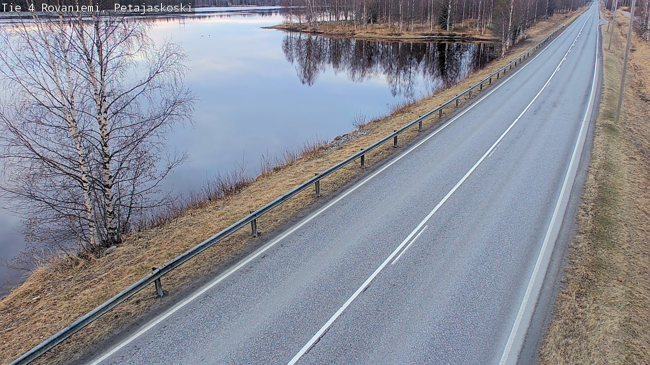 Kelikamerat Kuva Tie 4 Rovaniemi, Petäjäskoski, Rovaniemi, Lappi